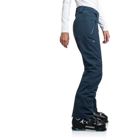 Schöffel Ski Pants Weissach L Skihose Snowboardhose Schneehose Wintersport Damen navy blau NEU