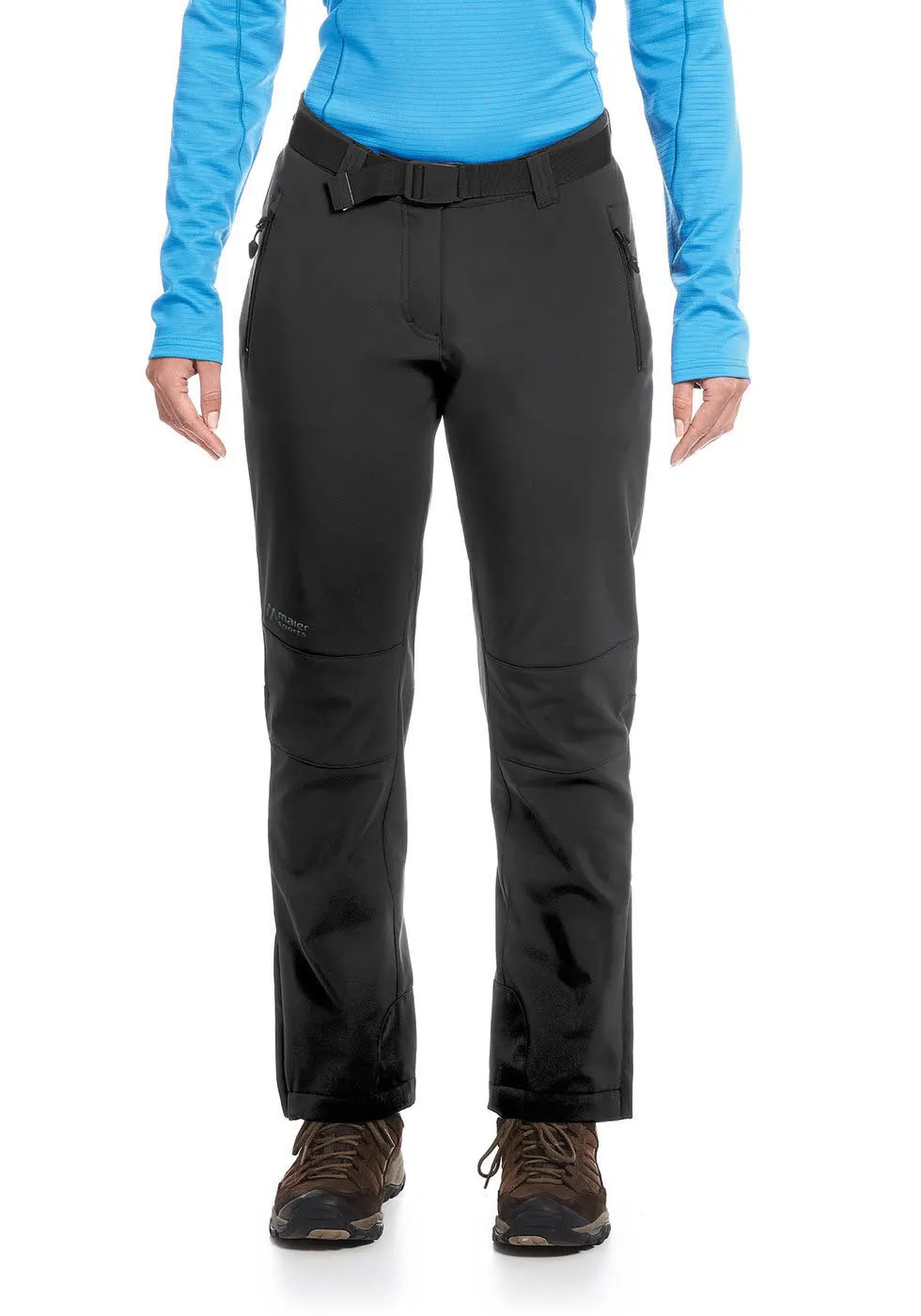 Maier Sports Damen Softshellhose Tech Pant W Trekkinghose gefüttert black NEU