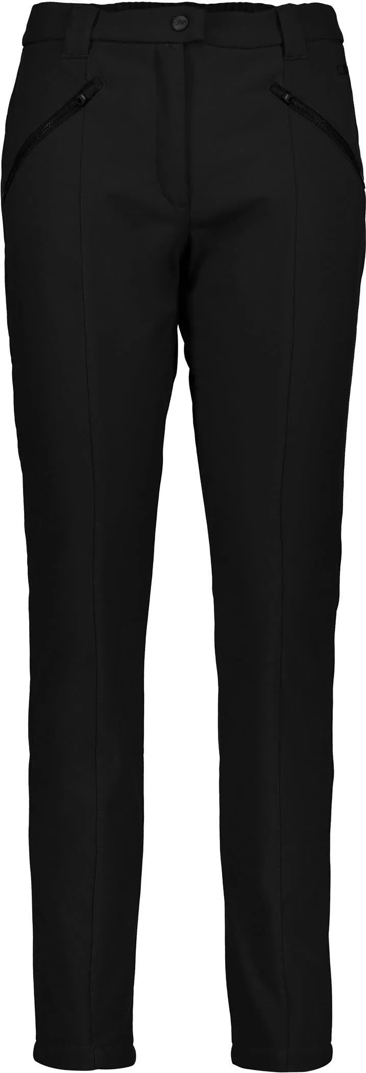 CMP Damen Trekkinghose Funktionshose gefüttert Tourenhose nero NEU