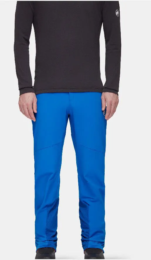 Mammut Aenergy SO Hybrid Pants Herren Trekkinghose gefüttert Wanderhose blau