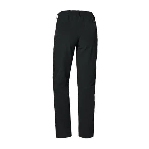 Schöffel Pants Ascona Warm L Trekkinghose gefüttert Wanderhose lange Hose Damen schwarz