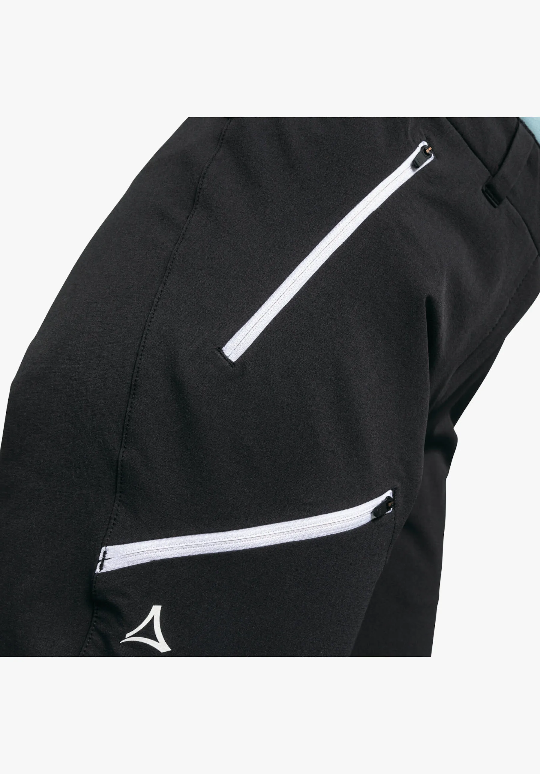 Schöffel Pants Ascona Warm L Trekkinghose gefüttert Wanderhose lange Hose Damen schwarz