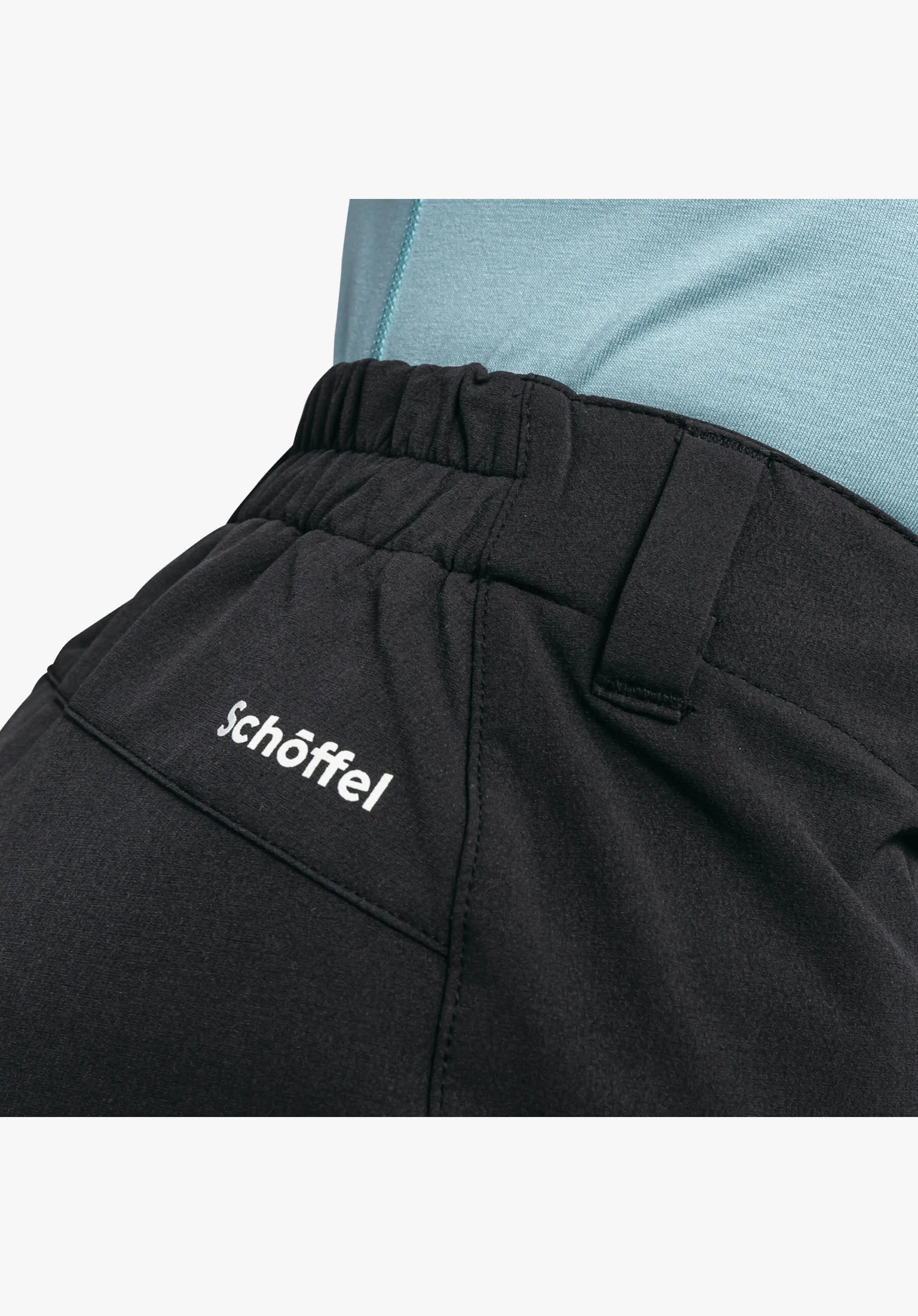 Schöffel Pants Ascona Warm L Trekkinghose gefüttert Wanderhose lange Hose Damen schwarz