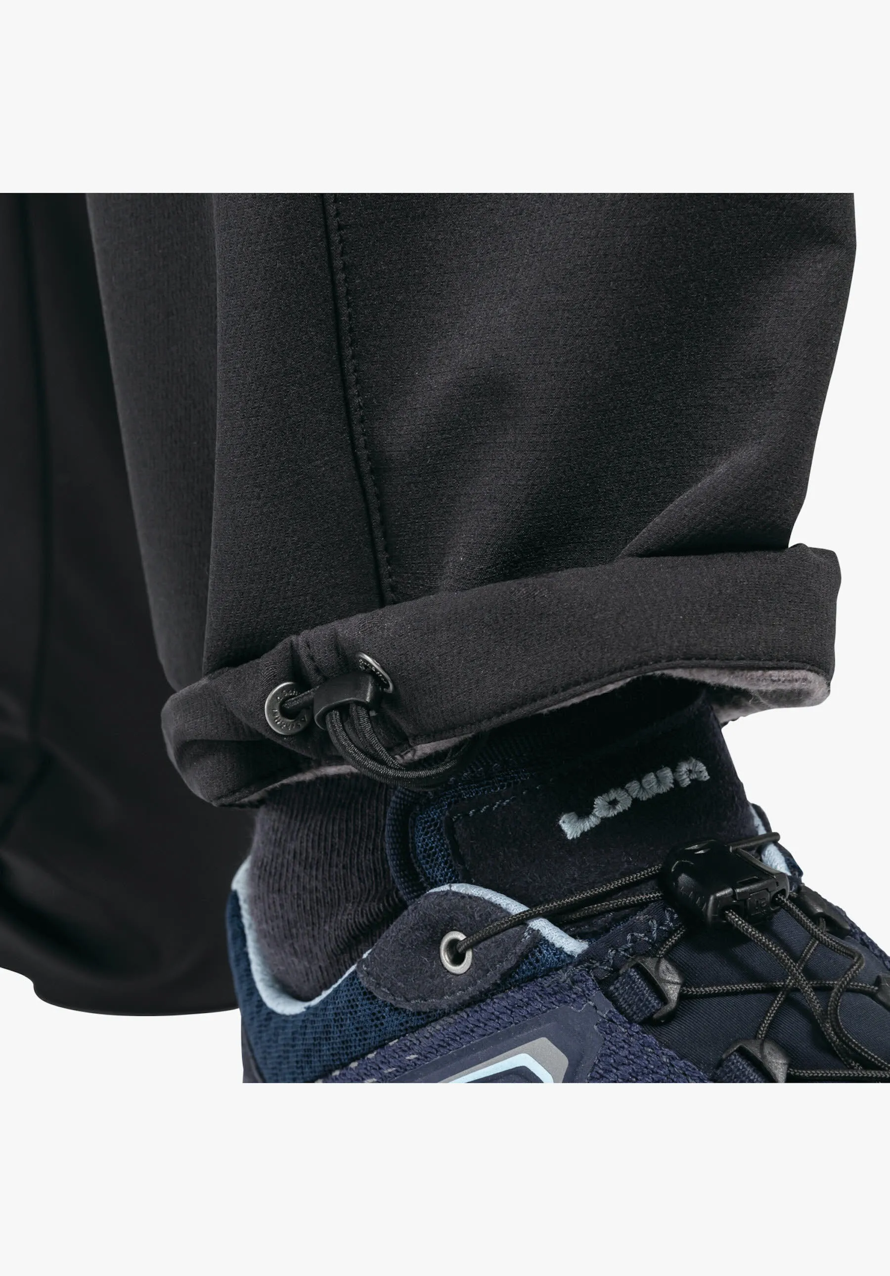 Schöffel Pants Ascona Warm L Trekkinghose gefüttert Wanderhose lange Hose Damen schwarz