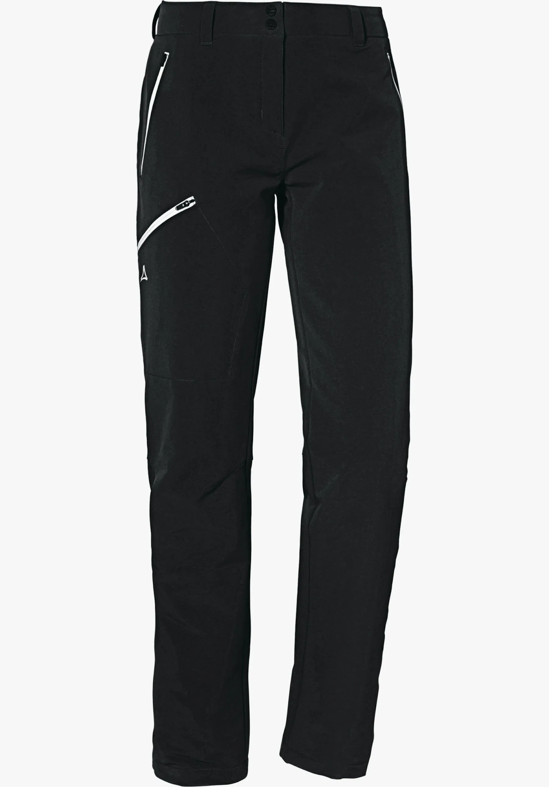 Schöffel Pants Ascona Warm L Trekkinghose gefüttert Wanderhose lange Hose Damen schwarz
