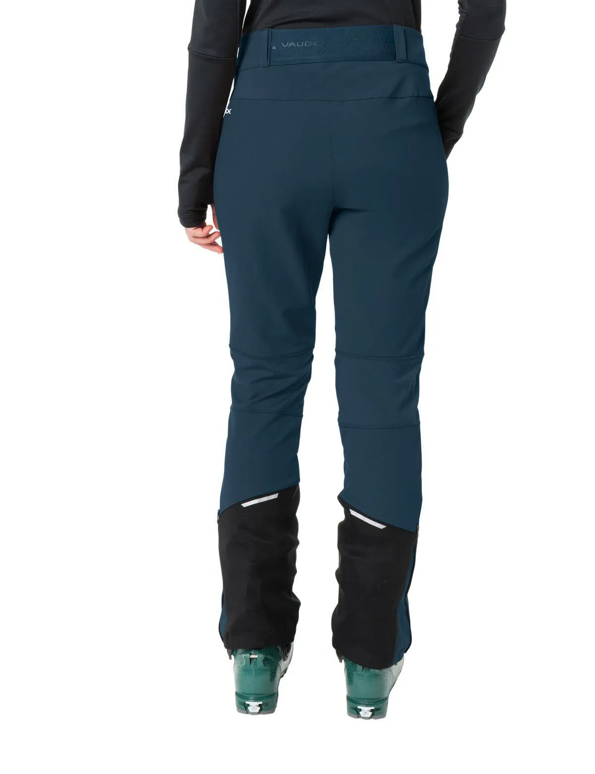 Vaude Larice Skitouren Hose Softshellhose schwarz Damen NEU