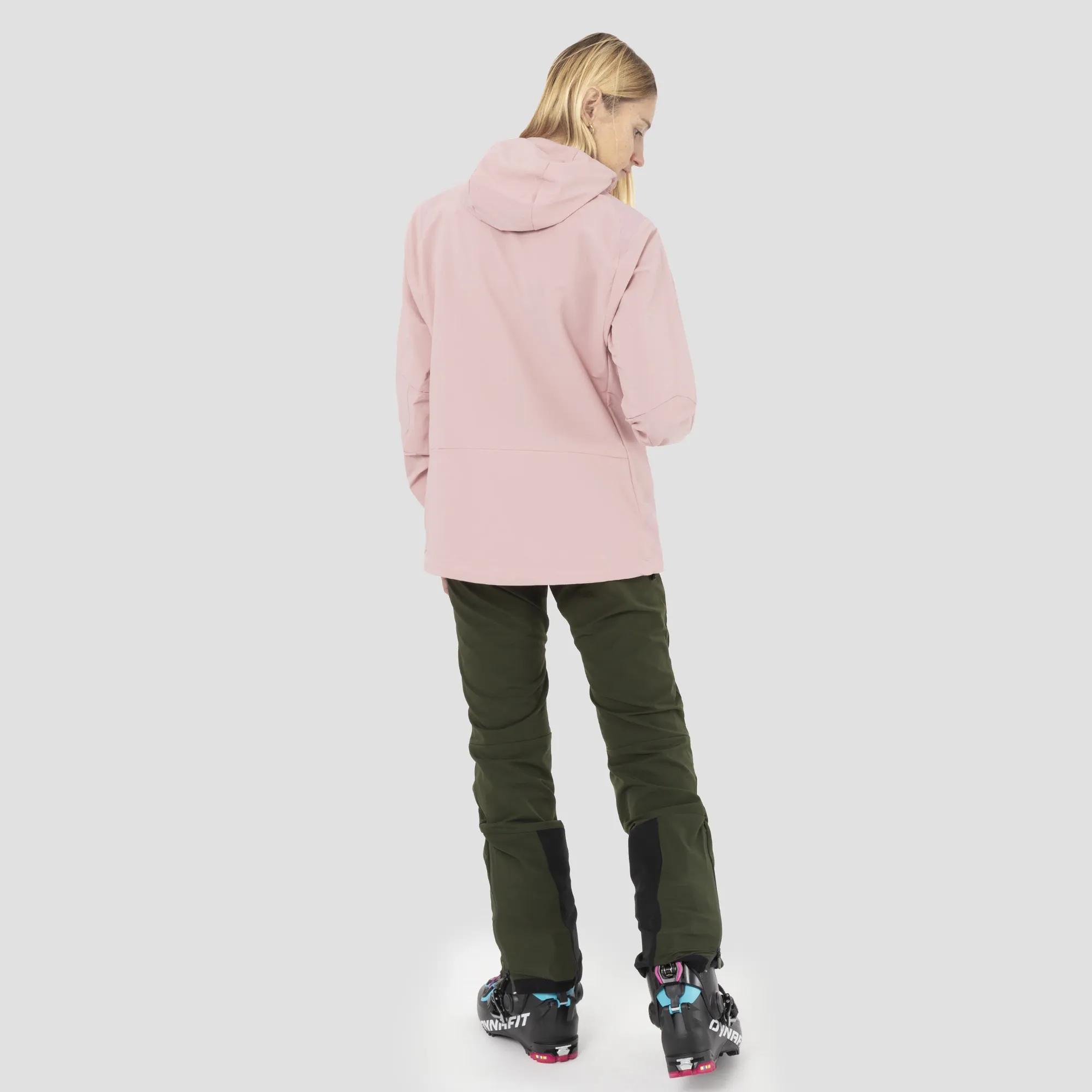 Salewa SELLA DST W LIGHT PANT Softshellhose Skitourenhose Damen dunkelgrün