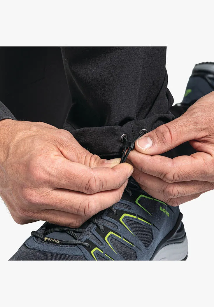 Schöffel Folkstone Warm Herren Wanderhose Trekkinghose gefüttert schwarz