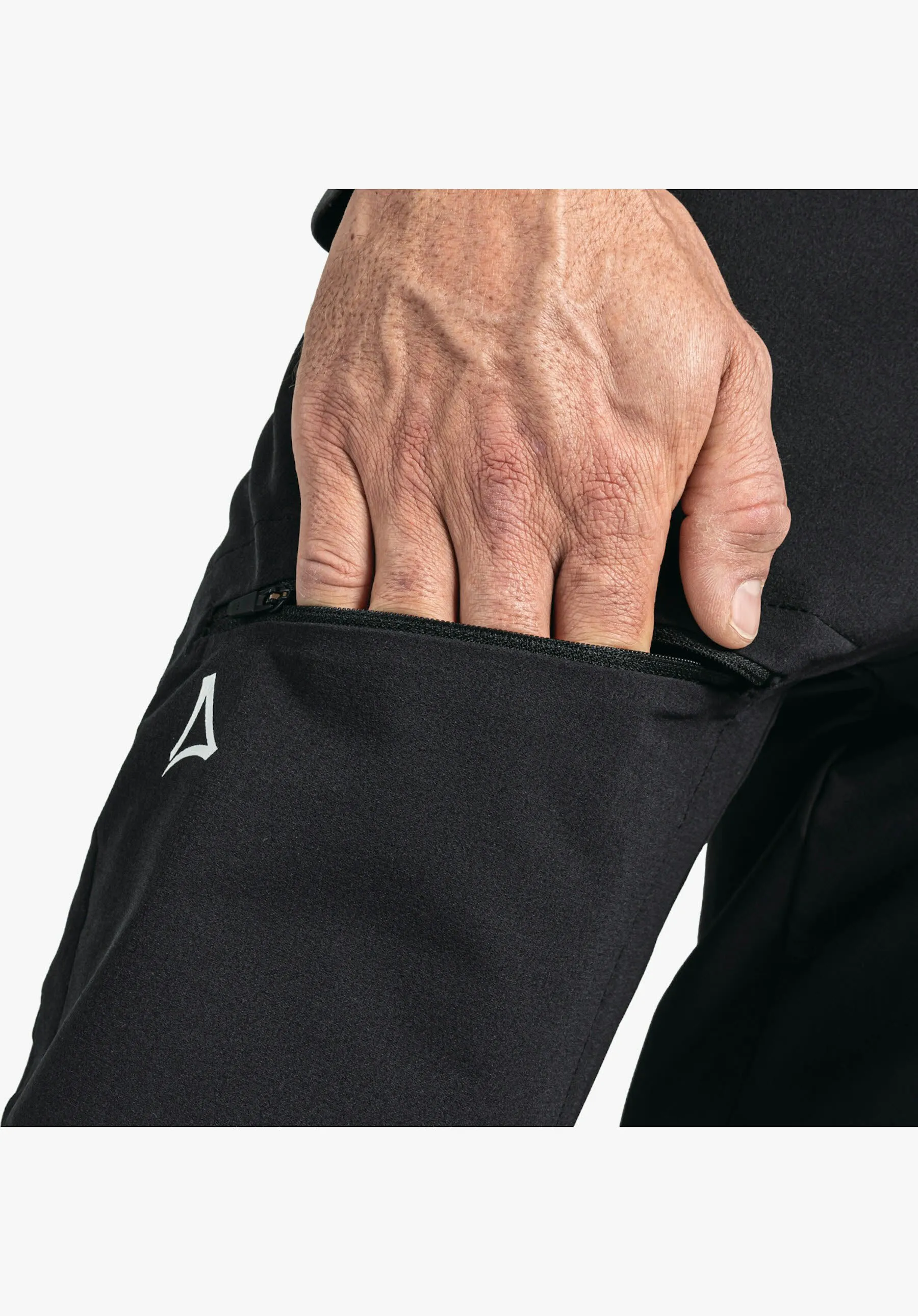 Schöffel Folkstone Warm Herren Wanderhose Trekkinghose gefüttert schwarz