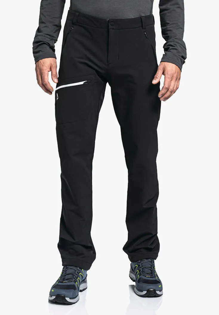 Schöffel Folkstone Warm Herren Wanderhose Trekkinghose gefüttert schwarz