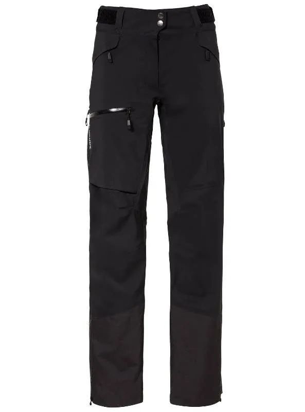 Vaude Monviso 3-Lagen Skitourenhose Trekkinghose Damen schwarz