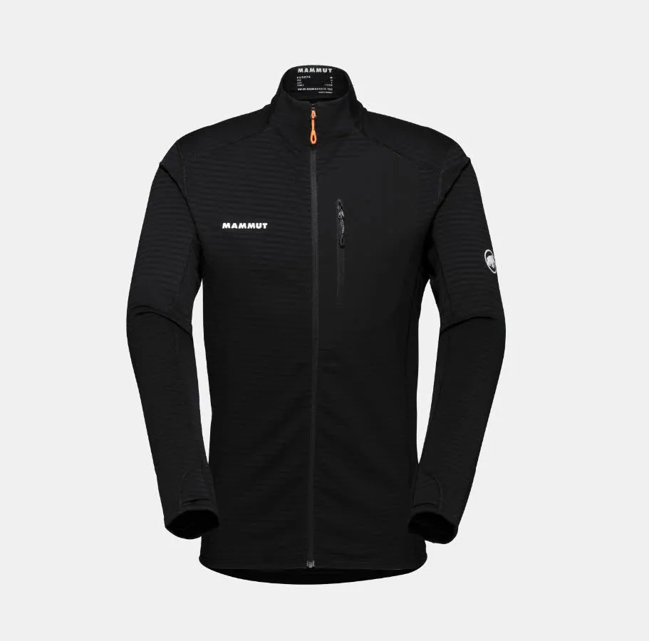 MAMMUT Taiss Light ML Jacket Herren Stretch-Fleece schwarz