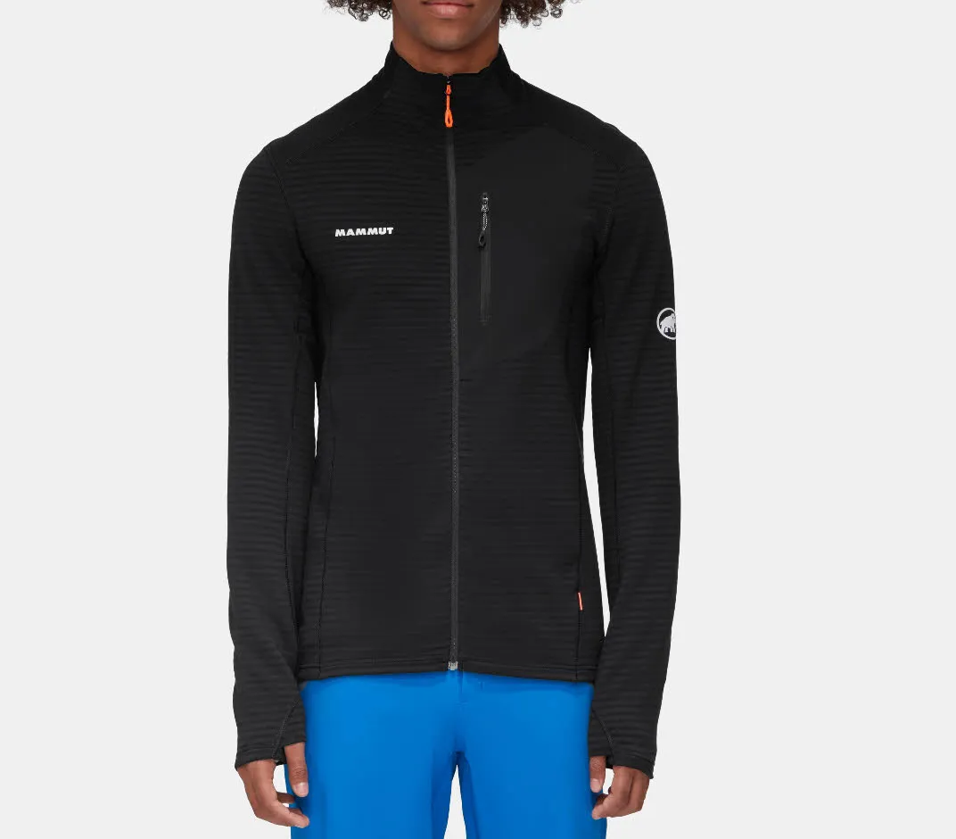 MAMMUT Taiss Light ML Jacket Herren Stretch-Fleece schwarz