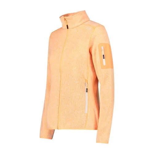 CMP Knit-Tech Damen Fleecejacke Beige