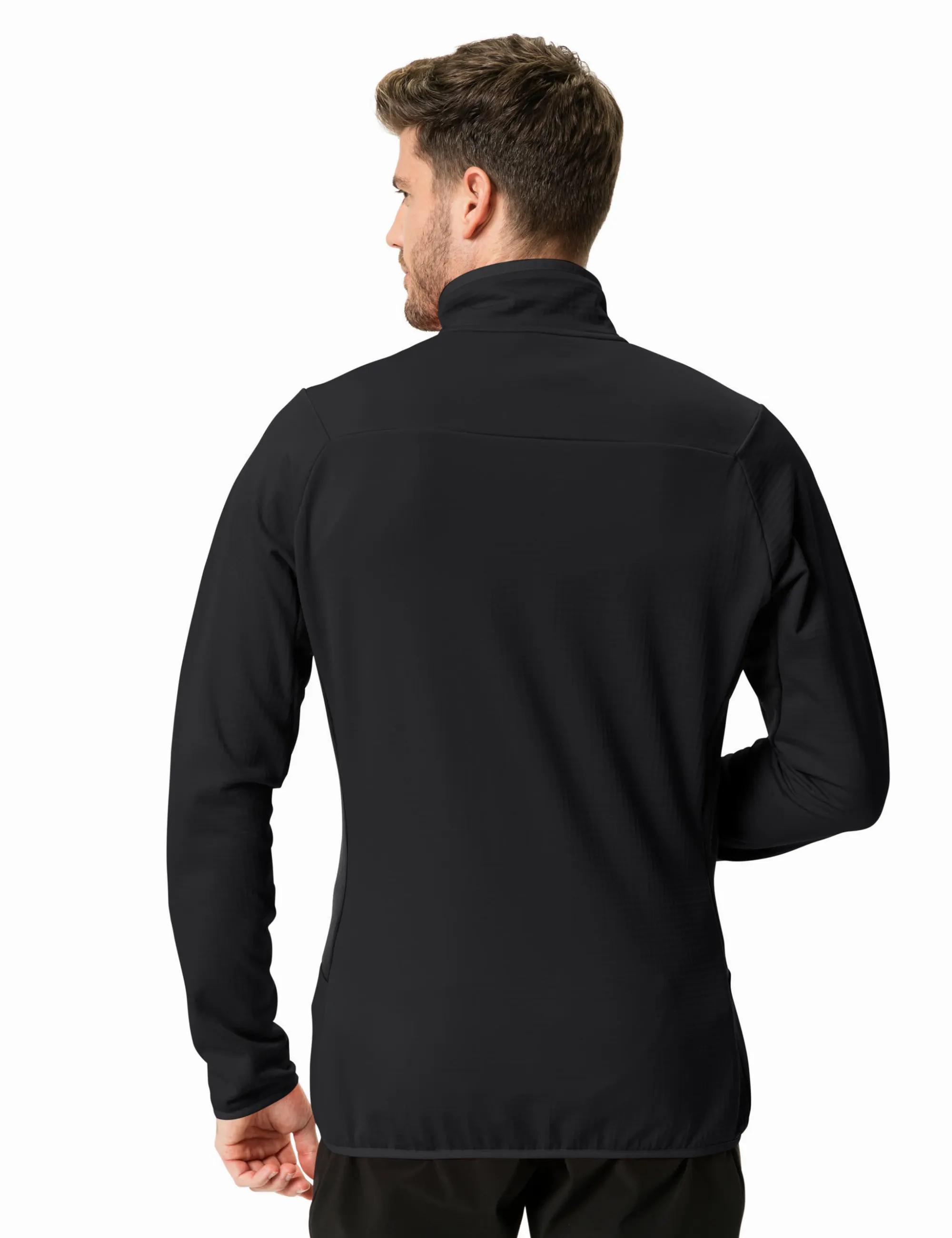 Vaude Monviso Fleece FZ Jacket II Fleecejacke Herren schwarz