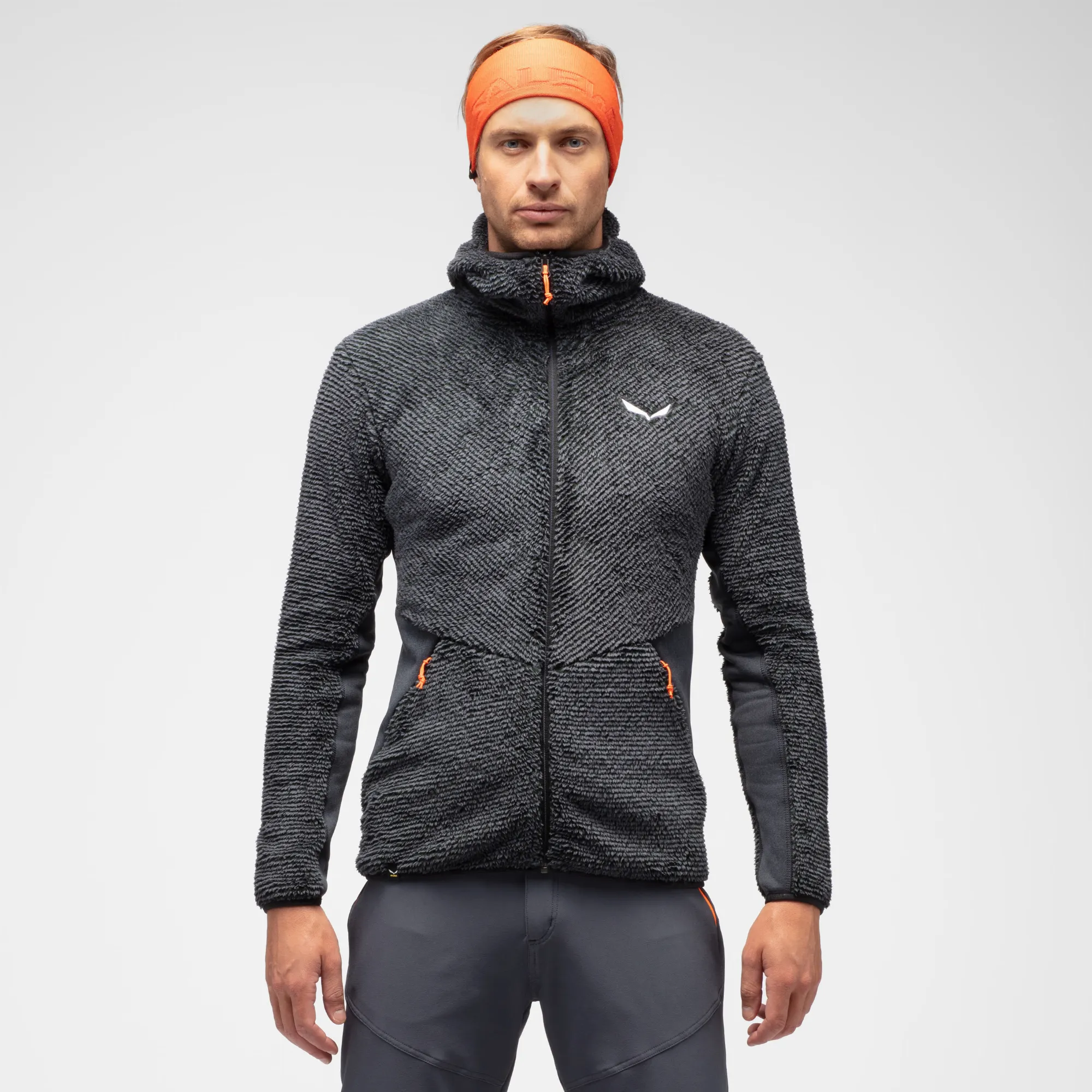 Salewa TOGNAZZA PL M JACKET Fleecejacke Kapuzenjacke Herren schwarz