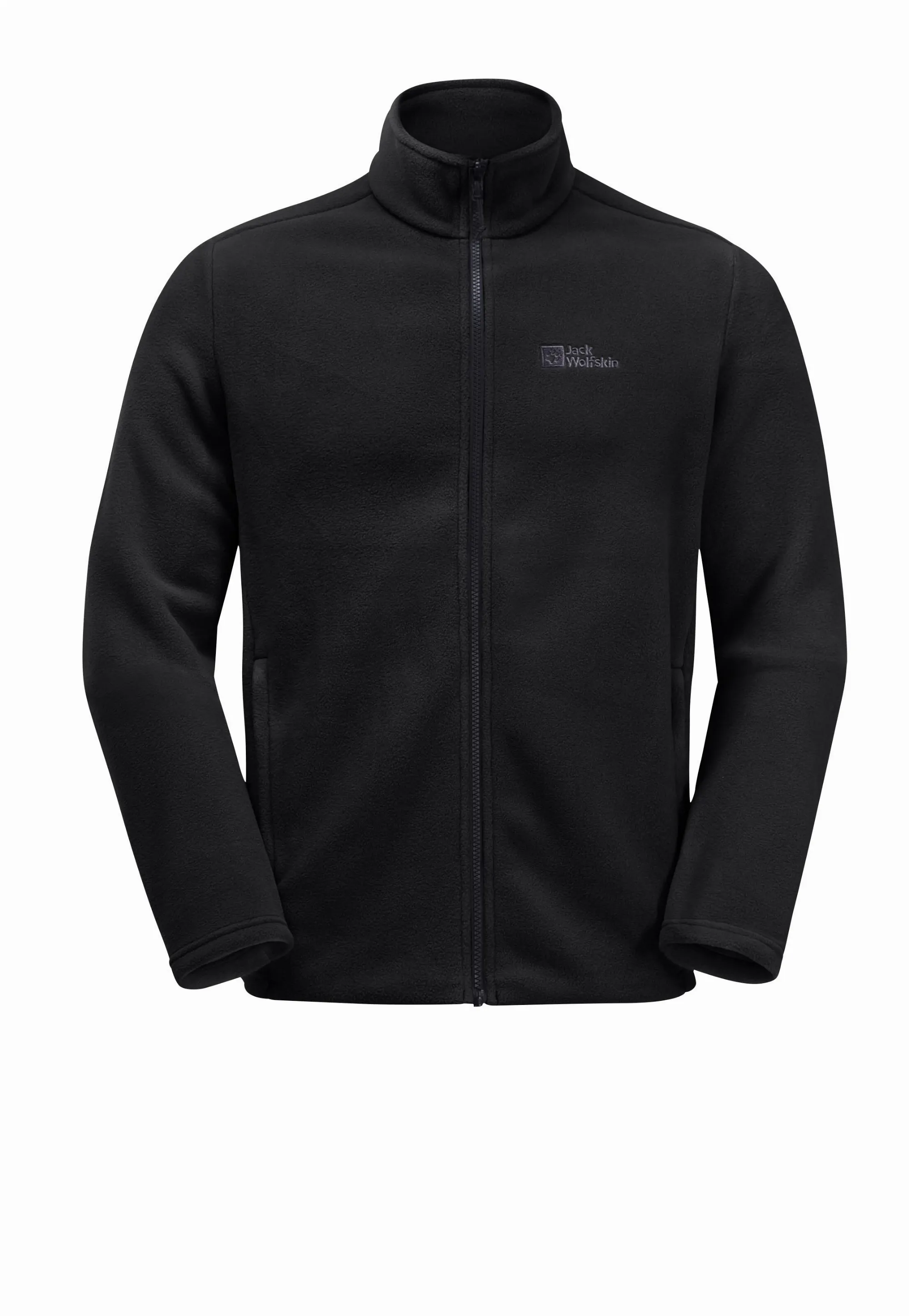 Jack Wolfskin Winterstein Fz M Fleecejacke Herren schwarz