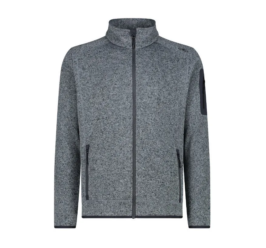 CMP Herren Jacke Fleecejacke grau