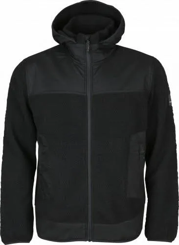 Witeblaze VERNE Herren Jacke Fleecejacke Kapuzenjacke schwarz