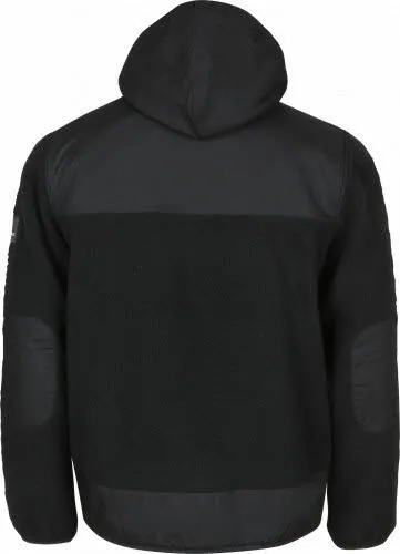 Witeblaze VERNE Herren Jacke Fleecejacke Kapuzenjacke schwarz