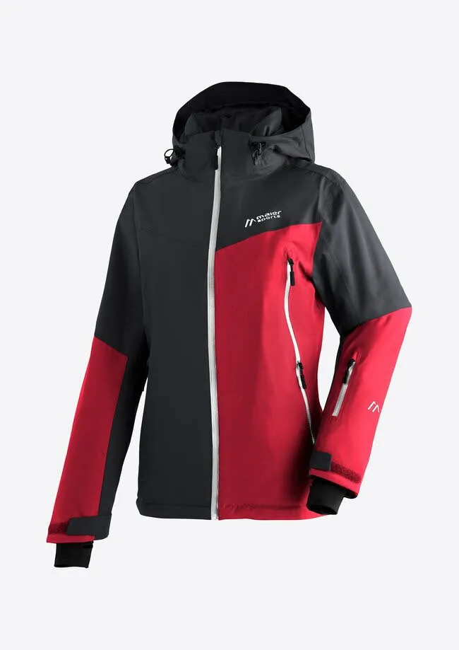 Maier Sports Nuria Damen Skijacke Snowboardjacke Wintersportjacke rot