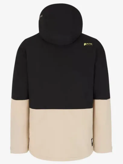 Protest PRTENSTONE Skijacke Snowboardjacke Herren beige schwarz