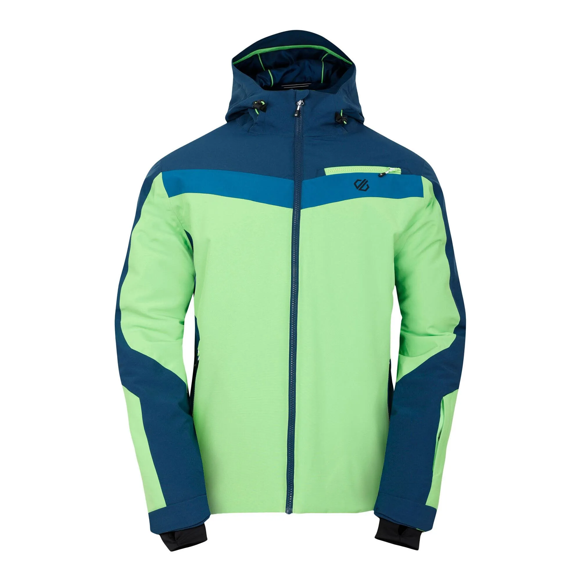 DARE2B Herren Eagle II Skijacke Snowboardjacke dunkelblau grün