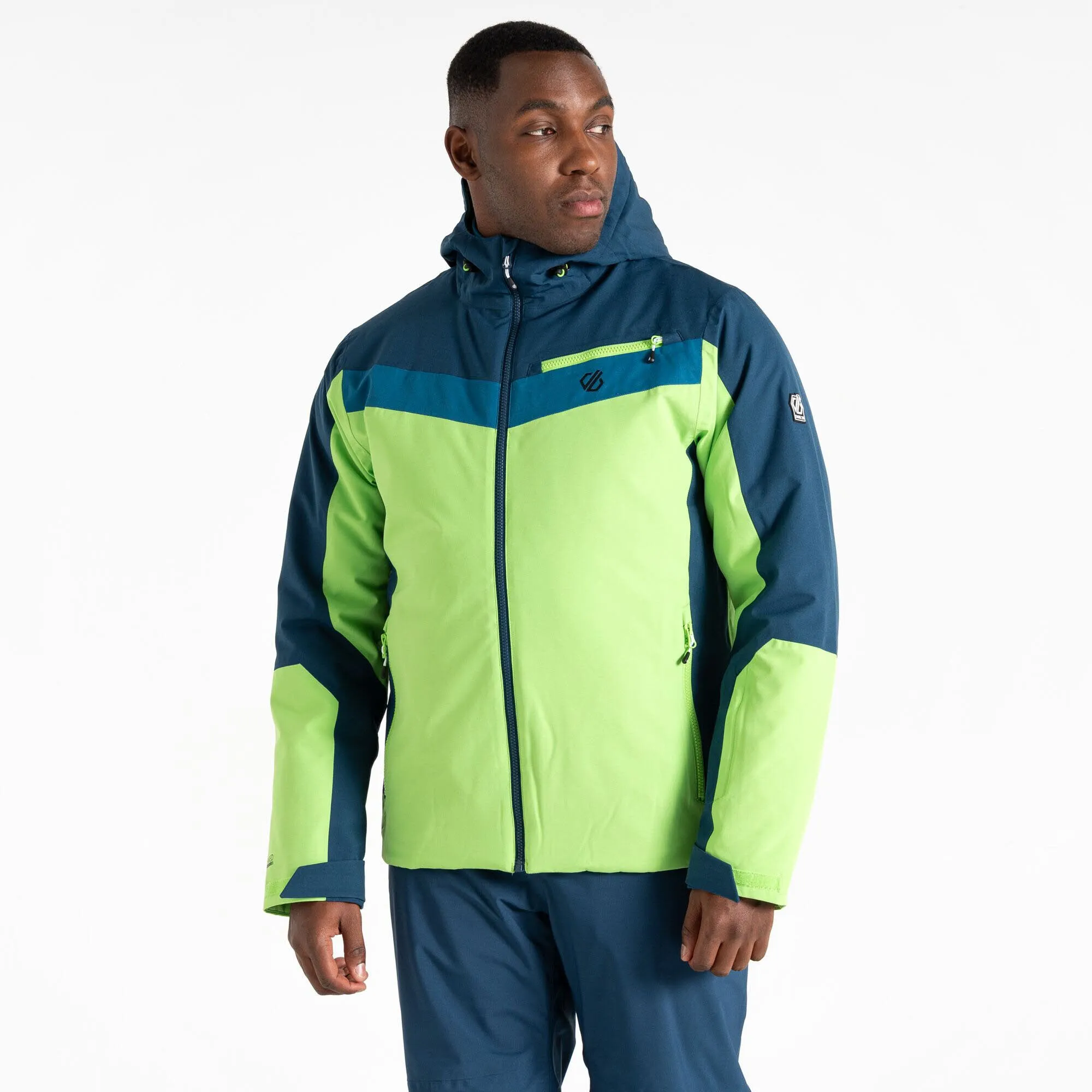 DARE2B Herren Eagle II Skijacke Snowboardjacke dunkelblau grün