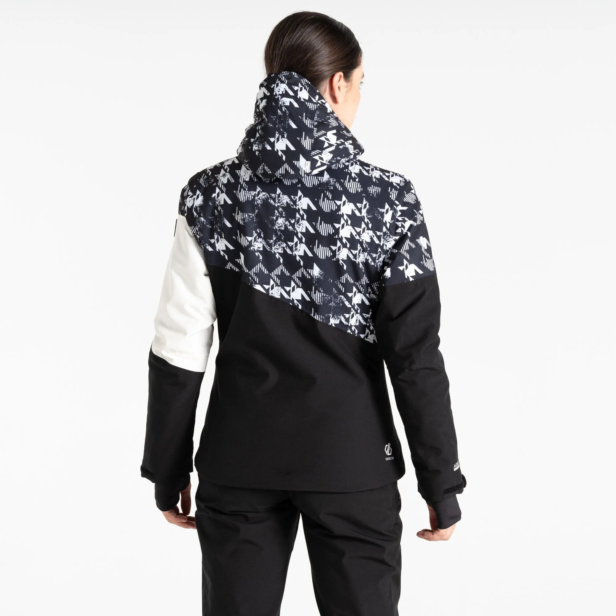 DARE 2B Ice III Skijacke Winterjacke Damen schwarz weiß