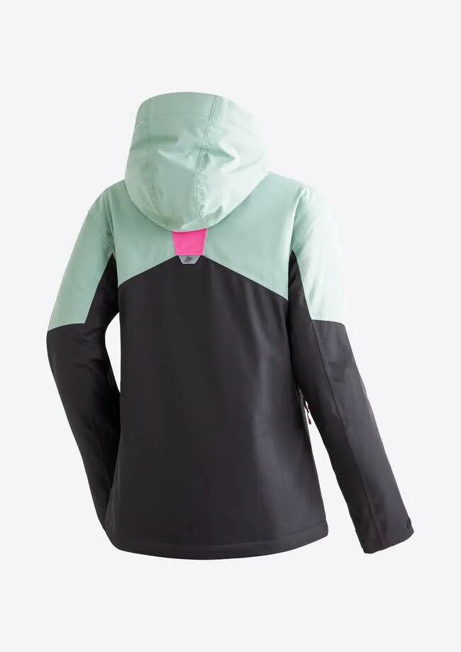 Maier Sports VIDRA Skijacke Damen schwarz hellgrün