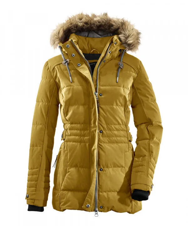 Killtec Oiva Damen Freizeitjacke Langarm Kapuze modisch Outdoor Freizeit gelb NEU