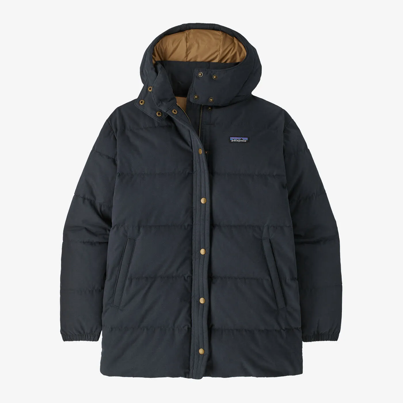Patagonia Women's Cotton Down Parka Freizeitjacke Damen dunkelblau