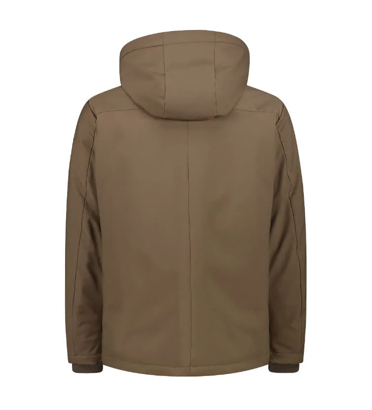 CMP Herren Jacke Softshelljacke Kapuzenjacke braun