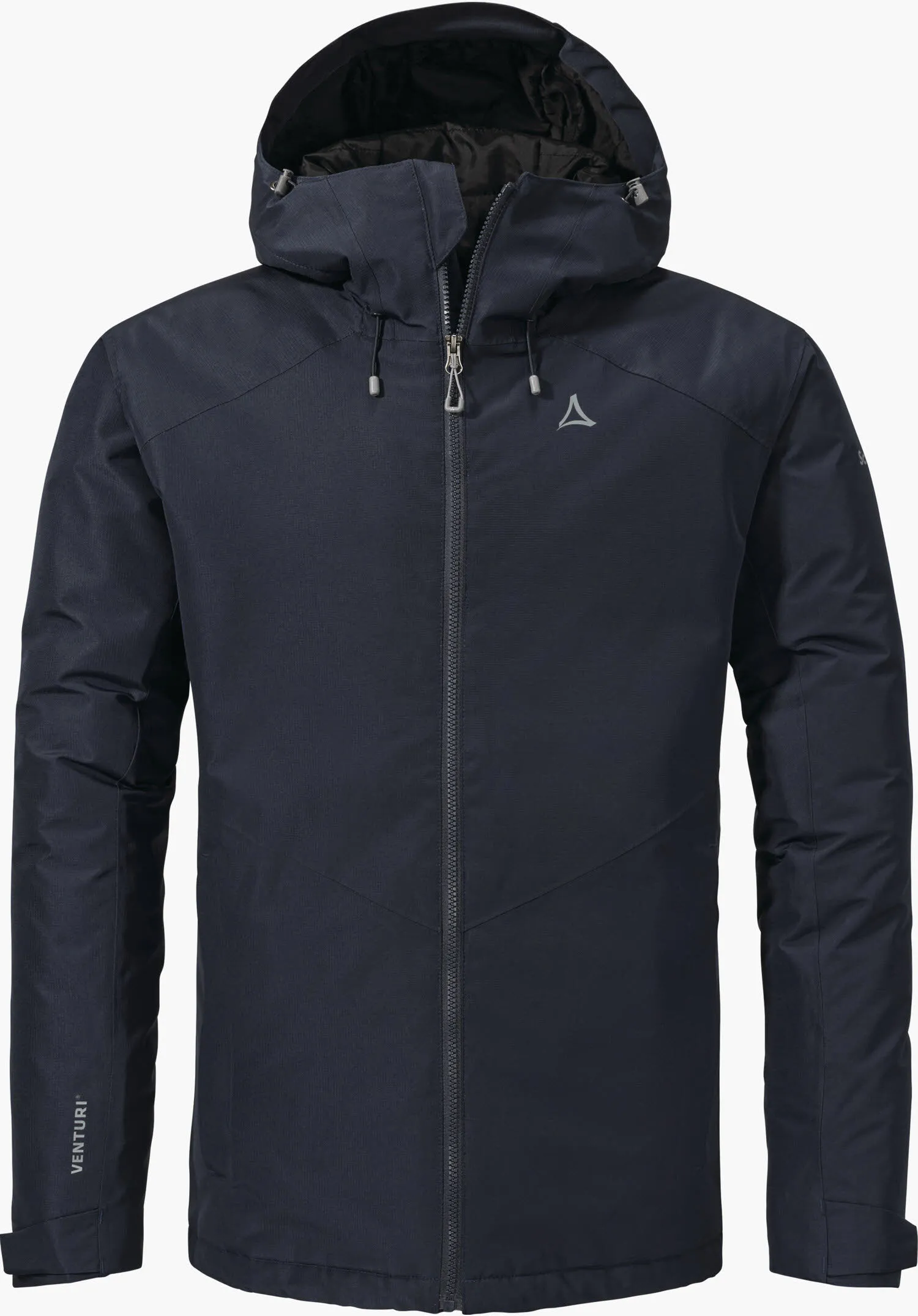 Schöffel Wildkar Herren Wanderjacke Isolationsjacke Kapuzenjacke wasserdicht blau