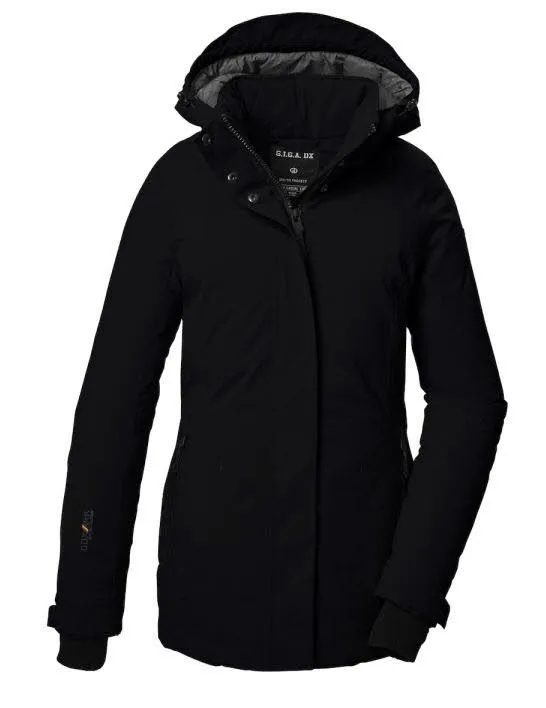 Killtec GW 6 Damen Kapuzenjacke Funktionsjacke Winterjacke schwarz