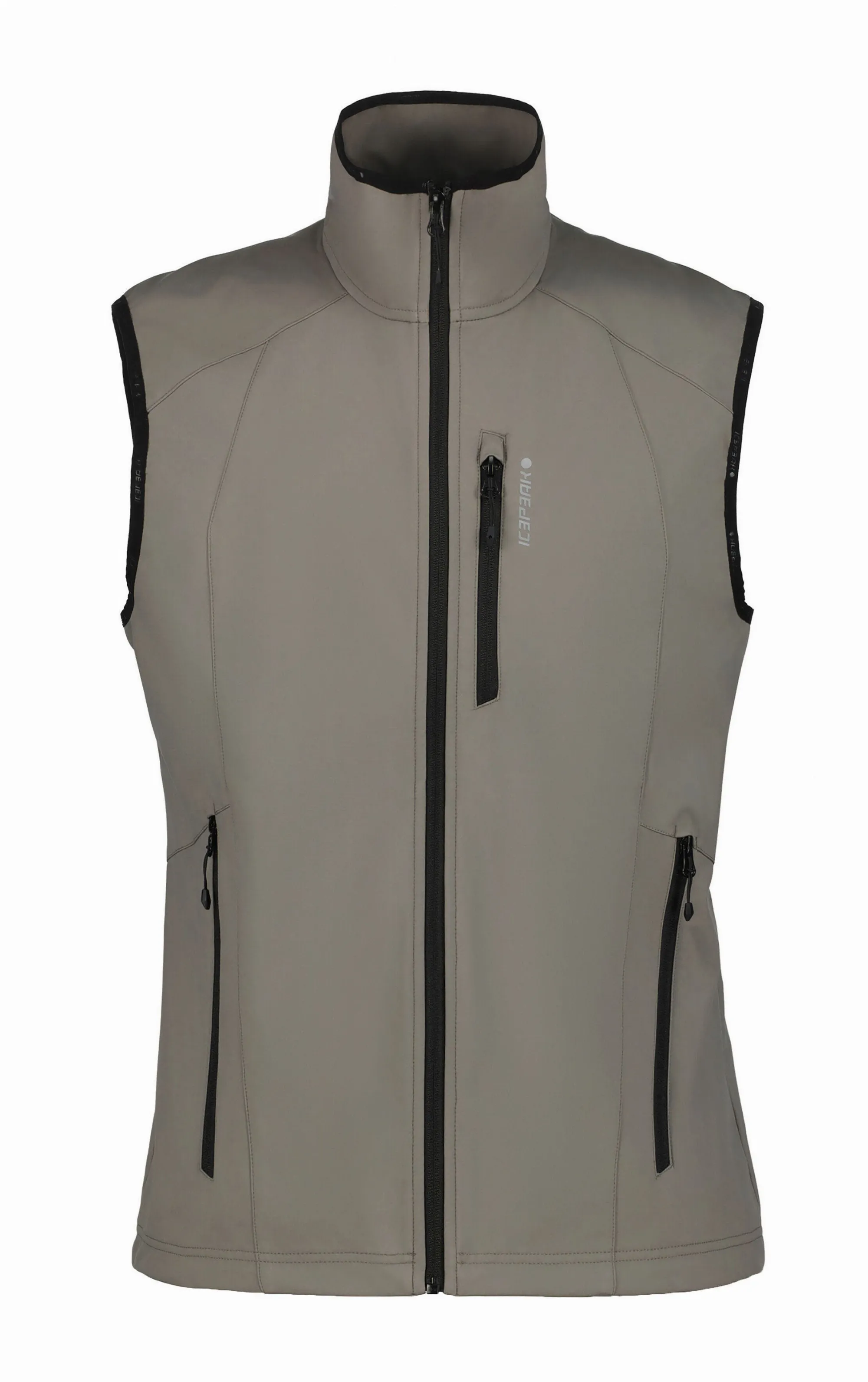 Icepeak Bogota Softshelll-Weste Herren grau