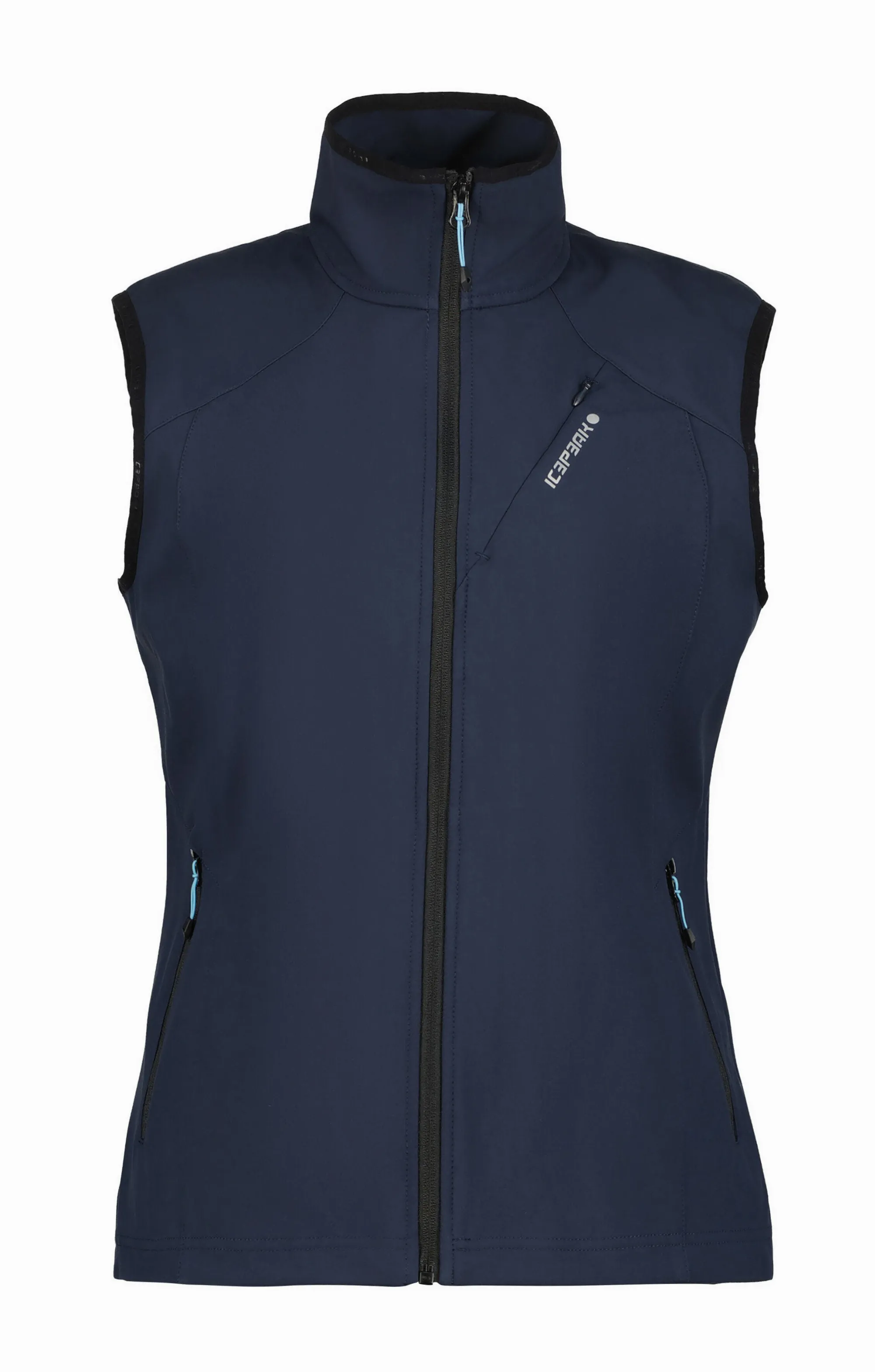 Icepeak Brush Weste Wanderweste Damen dunkelblau