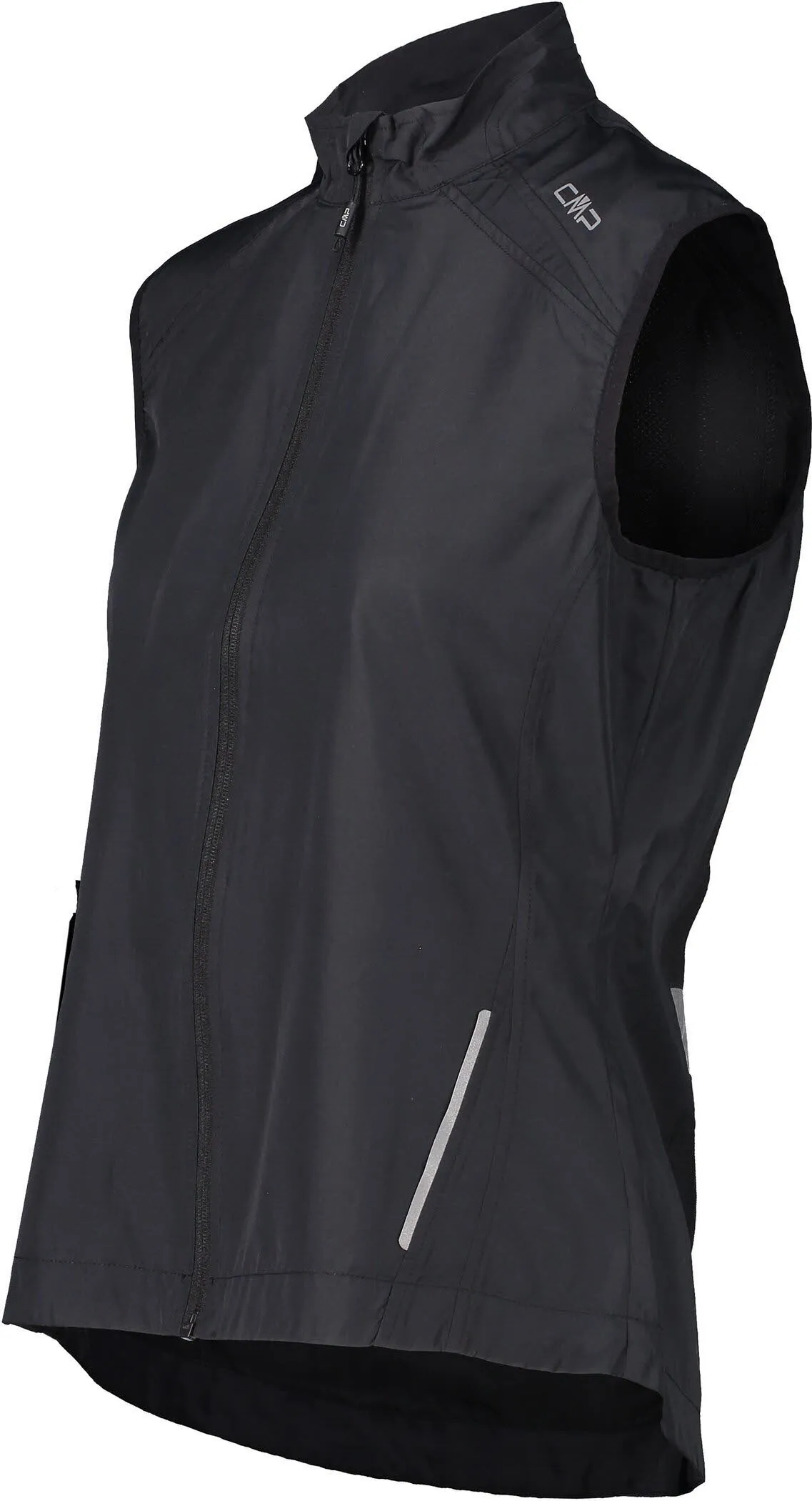 CMP Damen Weste Radweste Laufweste schwarz