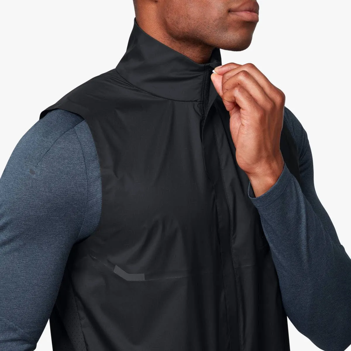 ON Weather Vest Herren Weste ärmellos wetterfest Funktionsweste schwarz NEU
