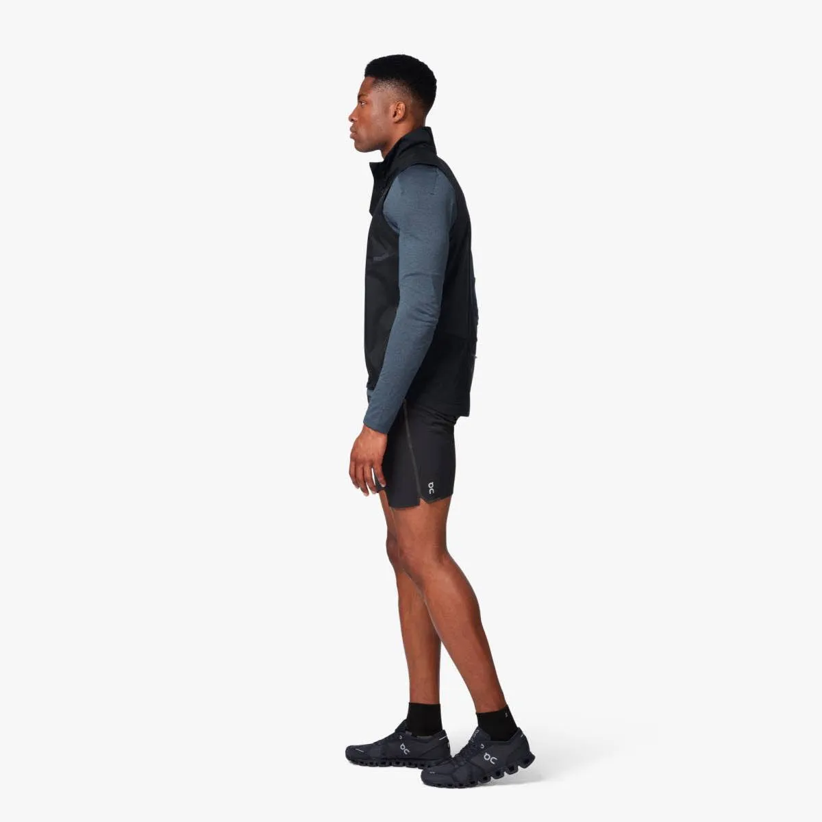 ON Weather Vest Herren Weste ärmellos wetterfest Funktionsweste schwarz NEU