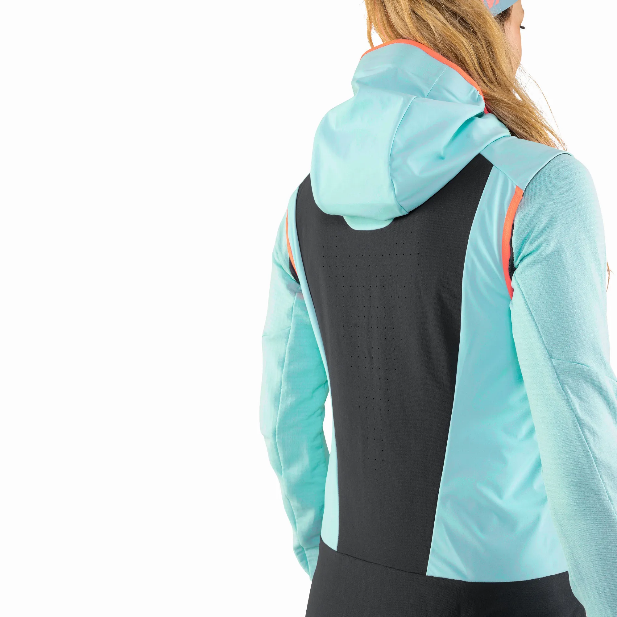 Dynafit Speed Softshell Weste Kapuzenweste Funktionsweste Damen schwarz