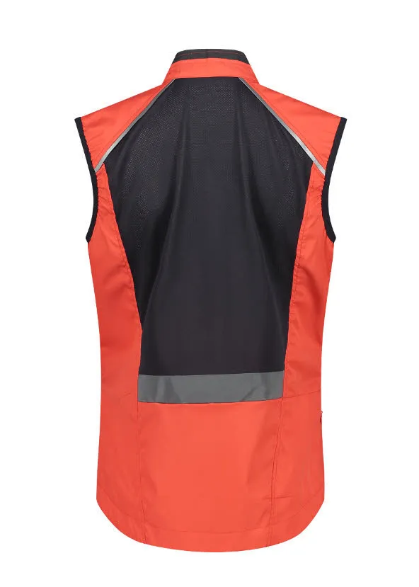CMP Damen Weste Radweste Laufweste orangerot