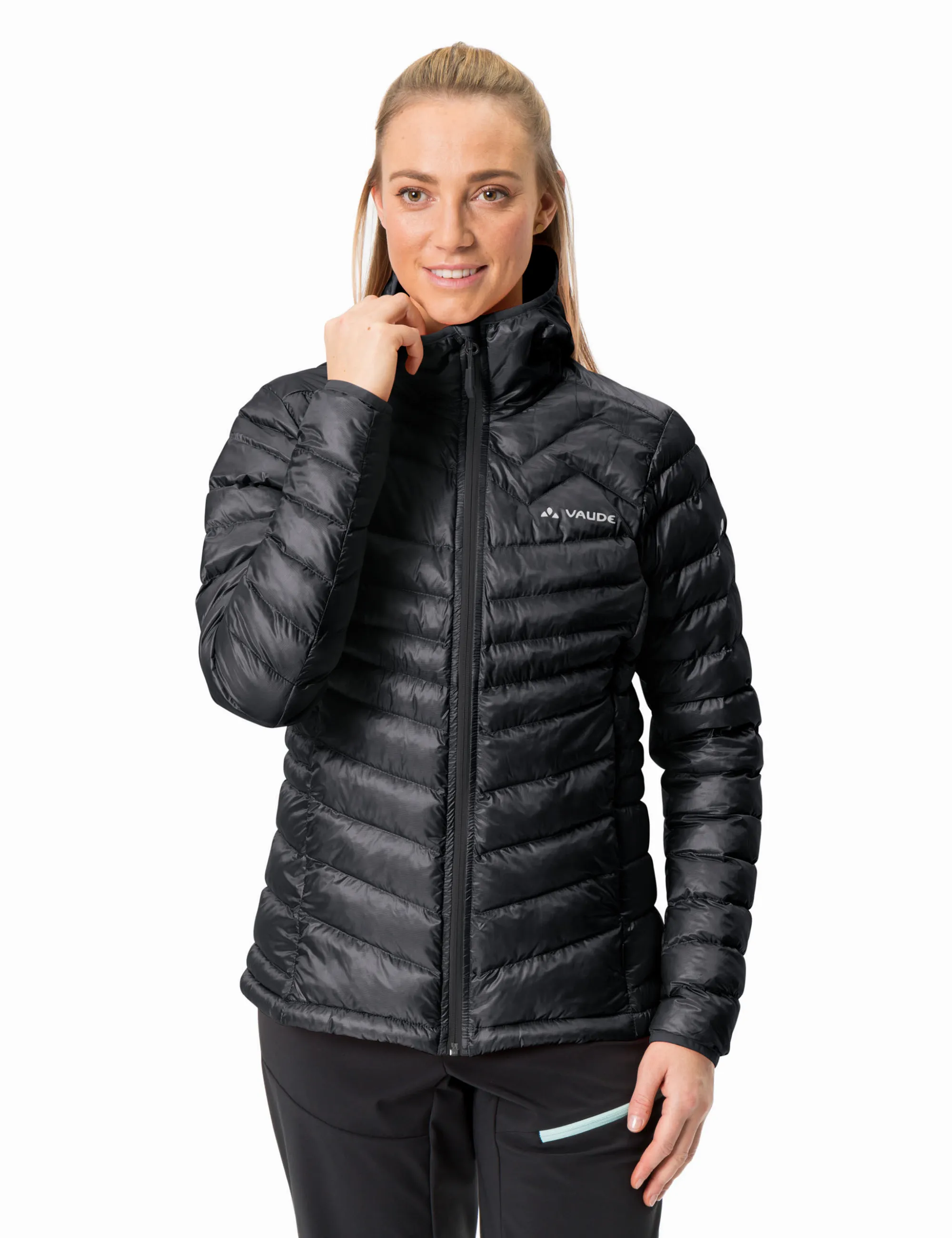 Vaude Batura Hooded Insulation Jacket Isolationsjacke Daunenjacke Damen schwarz