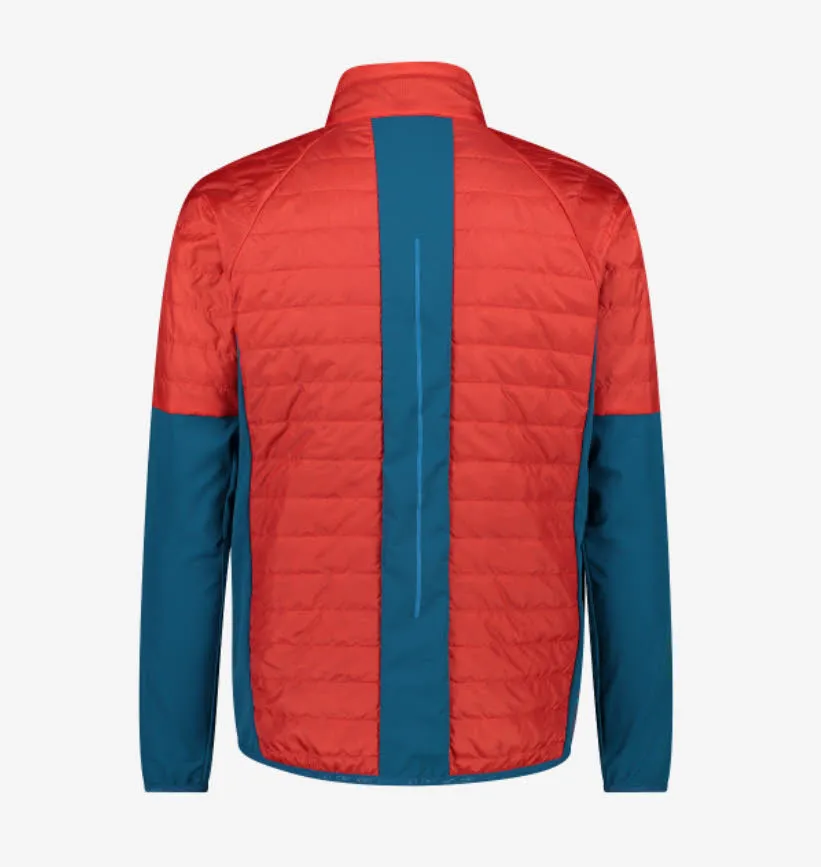 CMP MAN HYBRID JACKET Herren Daunenjacke Sport Freizeit orange NEU