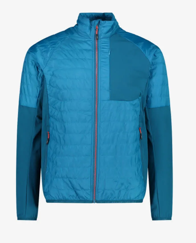 CMP MAN HYBRID JACKET Herren Daunenjacke Sport Freizeit blau NEU