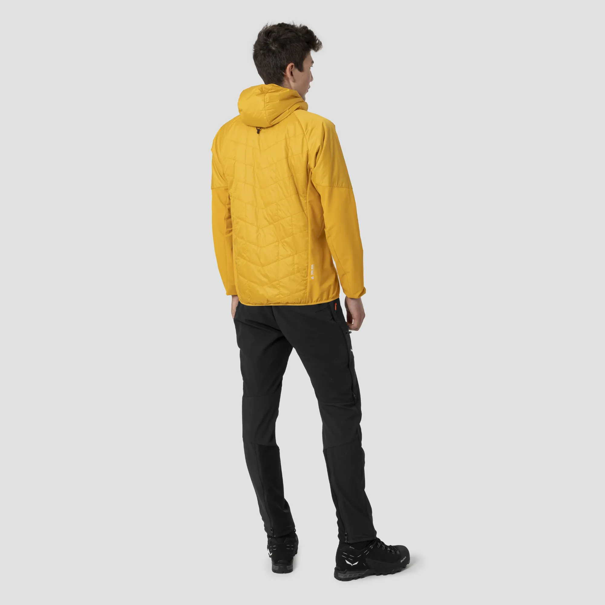 Salewa Ortles Hybrid Herren Daunejacke übergangsjacke Gelb Gold