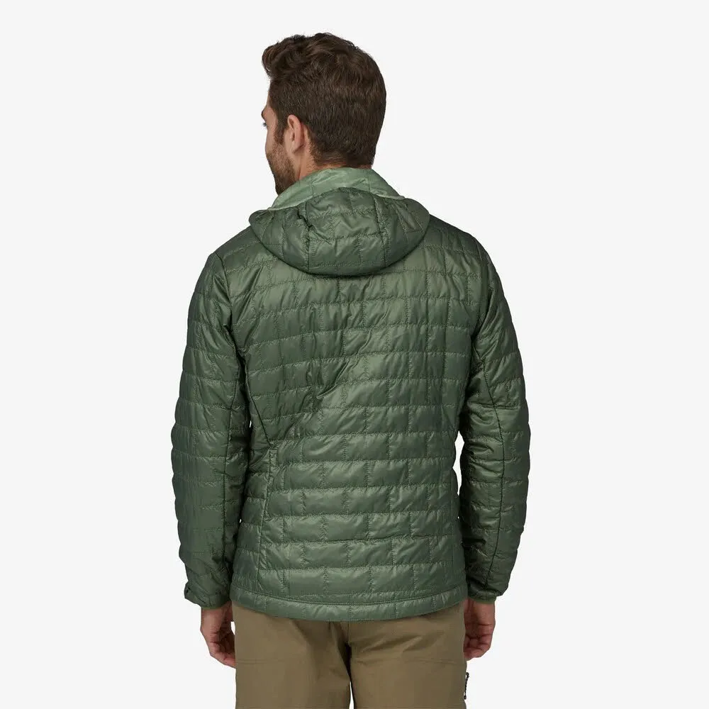 Patagonia Nano Puff Hoody Herren Isolations-Jacke grün