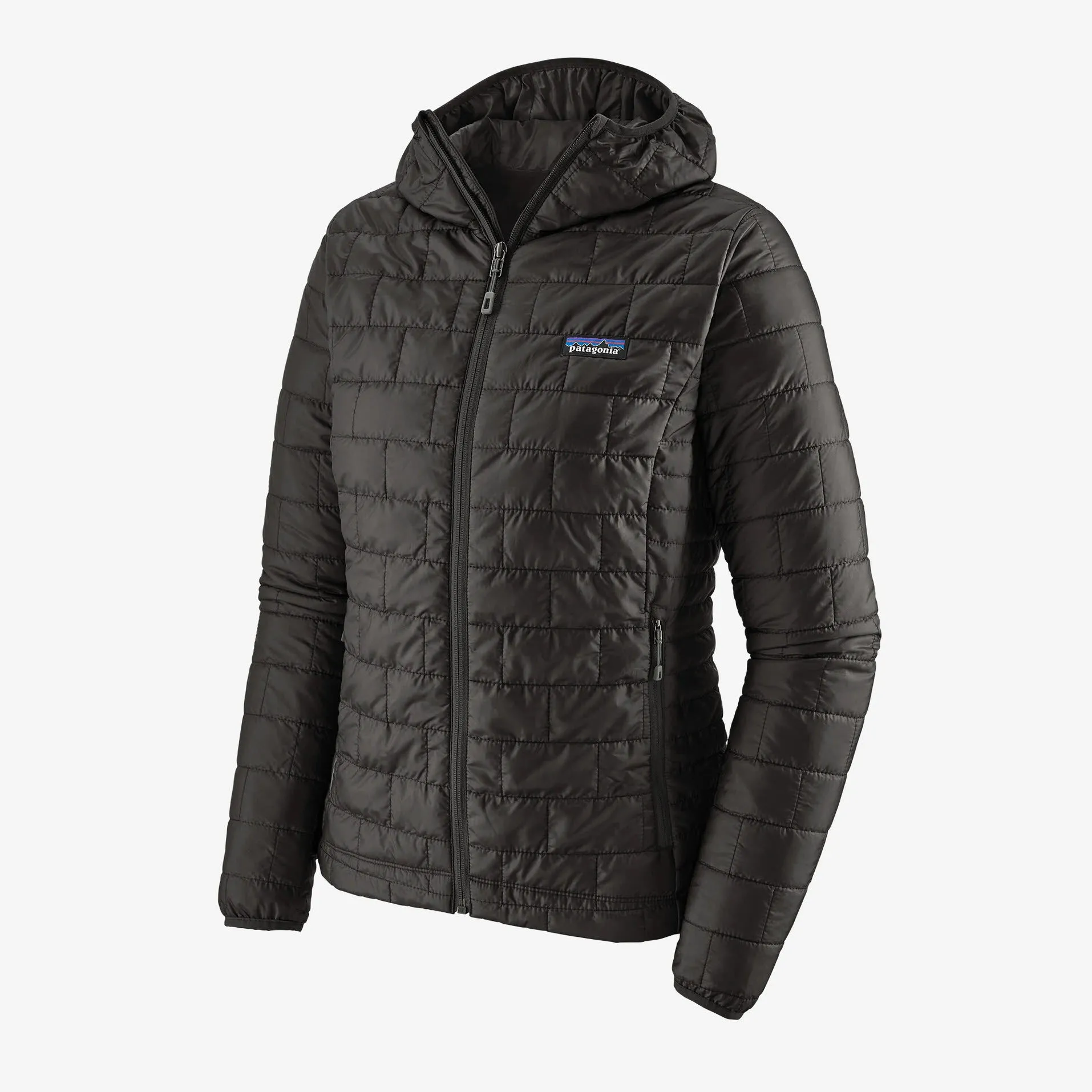 Patagonia Nano Puff Hoody Damen Isolations-Jacke Kapuzenjacke schwarz