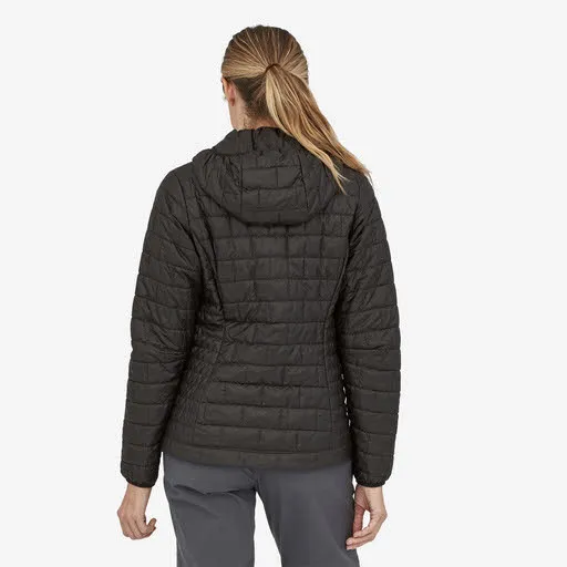Patagonia Nano Puff Hoody Damen Isolations-Jacke Kapuzenjacke schwarz