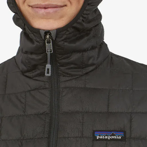 Patagonia Nano Puff Hoody Damen Isolations-Jacke Kapuzenjacke schwarz
